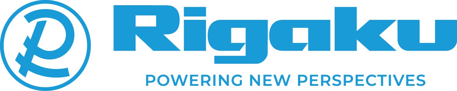 New Rigaku tagline logo