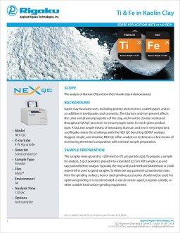 XRF application note 1187
