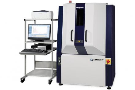 Ultima IV automated multipurpose X-ray diffractometer (XRD)